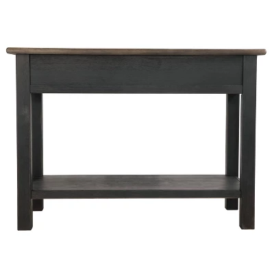 Tyler Creek Sofa/Console Table Grayish Brown/Black - Signature Design By Ashley - Image 3