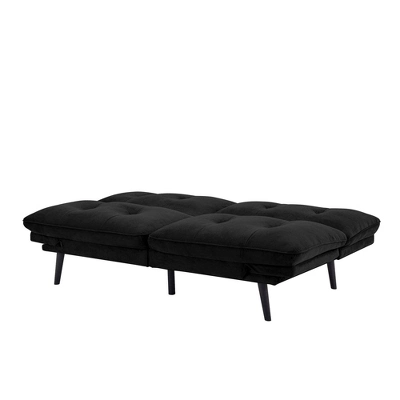 Finley Convertible Futon Sofa Bed Black - Serta - Image 5