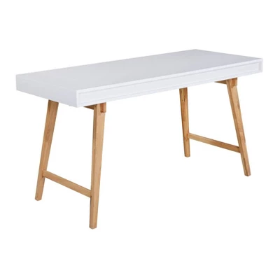 Giselle Writing Desk White - Adore Decor - Image 5