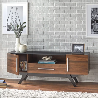 Ashfield Mid-Century Modern TV Stand For TVs Up To 64" - Buylateral - Image 2