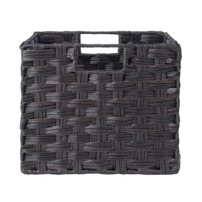 54.8" 5pc Leo Storage Shelf With Baskets Espresso/Chocolate - Winsome - Image 9