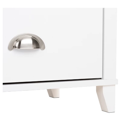 Yaletown 2 Drawer Nightstand - White - Prepac - Image 3
