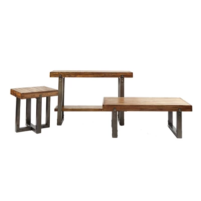Nico Console Table - Chestnut - Image 3