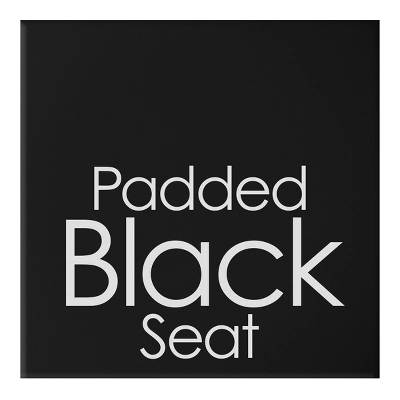 Trademark Home Heavy-Duty 24-Inch Folding Stools With Padded Seats, Black, Set Of 2 - Image 5