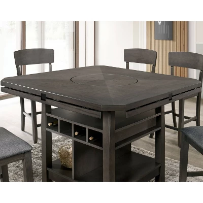 60" Summerland Round Counter Height Dining Table - HOMES: Inside + Out - Image 6