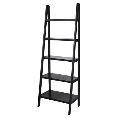 72" Shelf Ladder Bookcase - Flora Home - Image 7