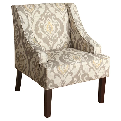 Classic Swoop Accent Armchair - HomePop - Image 13