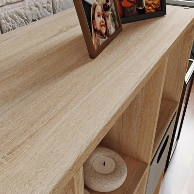 38.22" 9 Cube North Avenue Bin Shelves Organizer - Sauder - Image 2