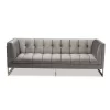 Ambra Velvet Sofa - Baxton Studio