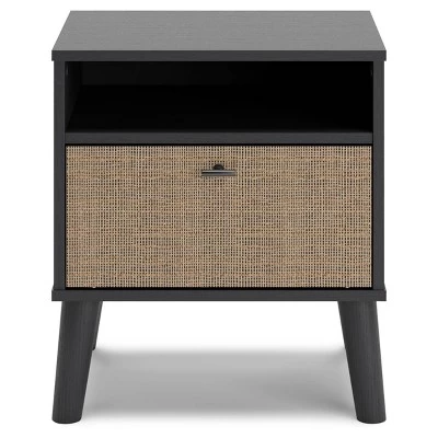Charlang Nightstand Black/Gray/Beige - Signature Design By Ashley - Image 3