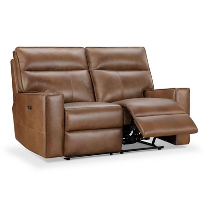 Easley Leather Power Reclining Loveseat - Abbyson Living - Image 6