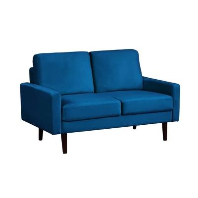 Mason Stationary Loveseat Navy Blue - Lifestyle Solutions - Image 2