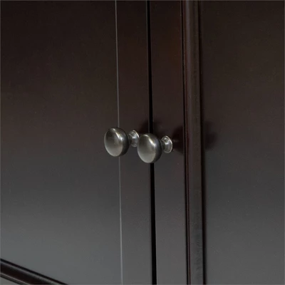 Cassidy Multi-Storage Wood Corner Bookshelf In Espresso - Furniture Of America - Image 5