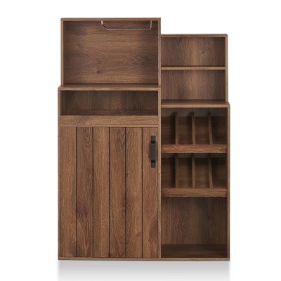 Segre Rustic Baker's Rack Walnut - MiBasics - Image 3