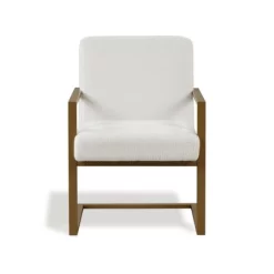 Sanders Accent Chair Cream - Lifestyle Solutions