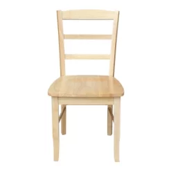Set Of 2 Madrid Ladderback Chairs - International Concepts