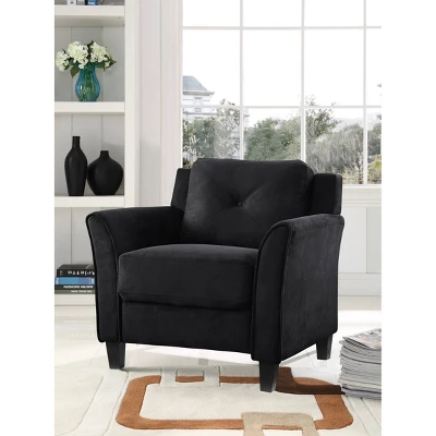 Harper Tufted Microfiber Chair - Lifestyle Solutions - Image 2