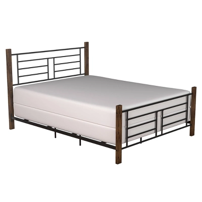 Raymond Metal Bed Brown - Hillsdale Furniture - Image 5