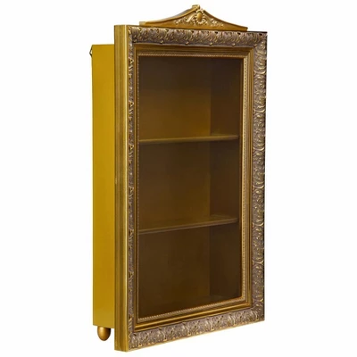 Design Toscano Eggs Of The Tsar Wall Curio Display Cabinet - Image 2