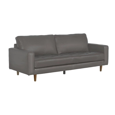 Hobbes Mid-Century Leather Sofa - Abbyson Living - Image 10