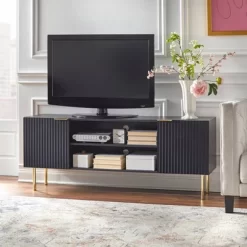 Valen Channel Front TV Stand For TVs Up To 65" - Lifestorey