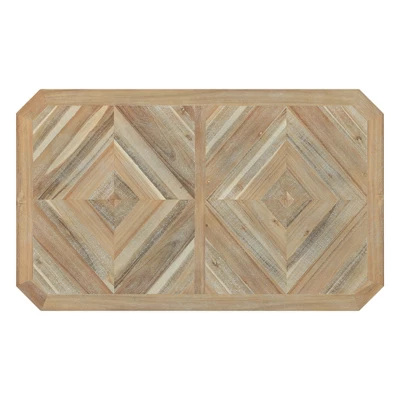 6 PCS Rubber Wood Dining Table Set With Beautiful Wood Grain Veneer Tabletop And Soft Cushion-ModernLuxe - Image 9