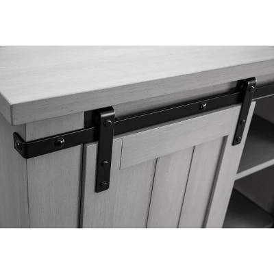 TV Stand For TVs Up To 40" Gray - Home Essentials - Image 6