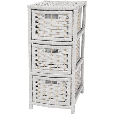 Oriental Furniture 25" Natural Fiber Occasional Chest Of Drawers - Image 4