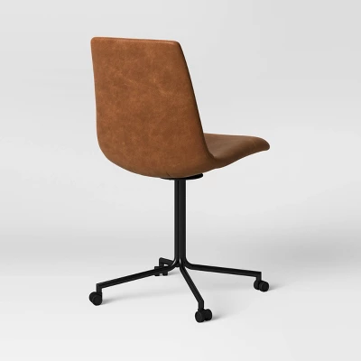 Bowden Office Chair With Casters Caramel - Project 62™ - Image 3
