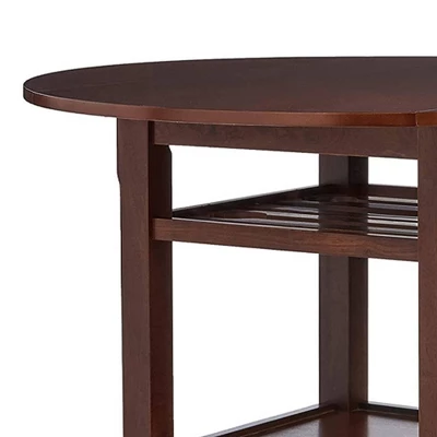 40" Tartys Dining Table Cherry - Acme Furniture - Image 5
