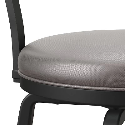 Larimore Metal Counter Height Stool Black - Hillsdale Furniture - Image 7