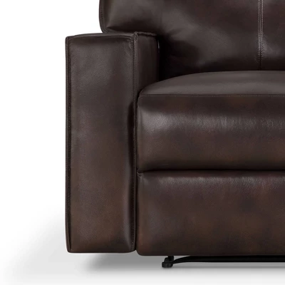 Easley Leather Power Reclining Loveseat - Abbyson Living - Image 3