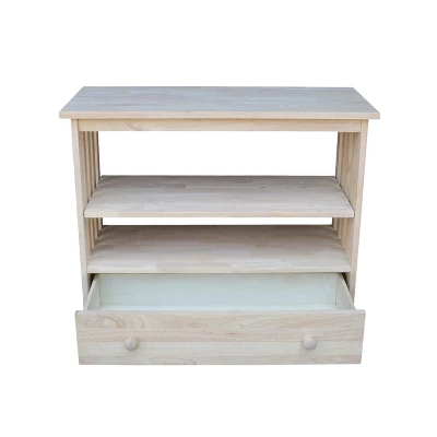 Concepts TV Stand For TVs Up To 38" Light Brown - International Concepts - Image 5