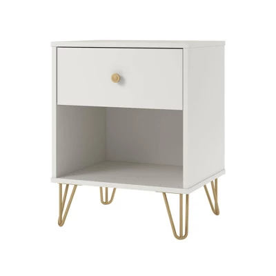 Finley Nightstand White - Novogratz - Image 6