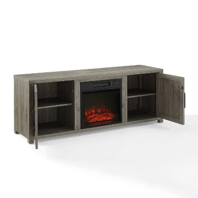 58" Gordon Low Profile TV Stand For TVs Up To 65" With Fireplace - Crosley - Image 7