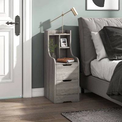 Clumsen Multi Storage Night Stand - MiBasics