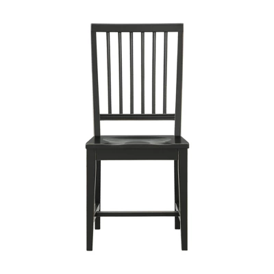 Set Of 2 Vienna Wood Dining Armless Chairs - Alaterre Furniture - Image 3