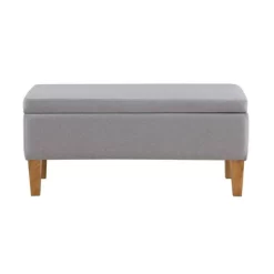42″ Mico Storage Ottoman Natural - Boraam