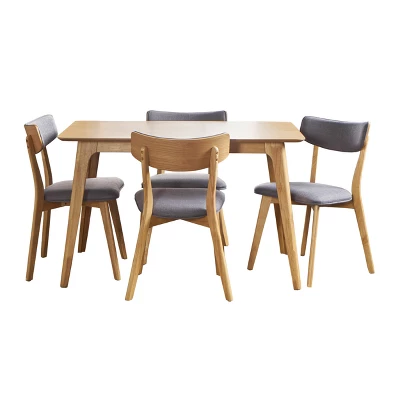 5pc Megann Mid-Century Dining Set - Christopher Knight Home - Image 5