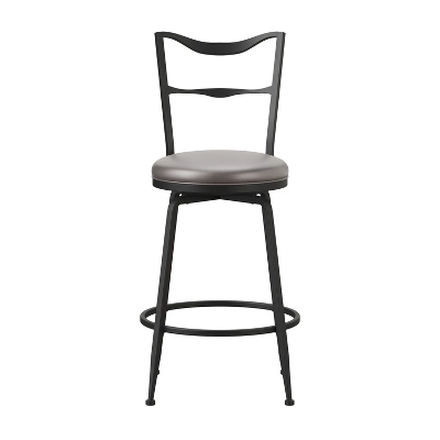 Larimore Metal Counter Height Stool Black - Hillsdale Furniture - Image 3