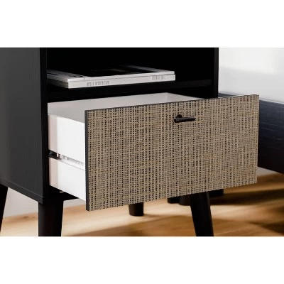 Charlang Nightstand Black/Gray/Beige - Signature Design By Ashley - Image 9