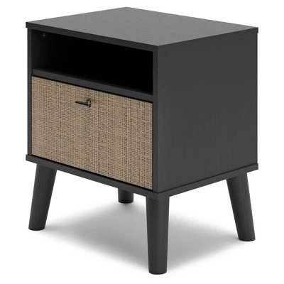 Charlang Nightstand Black/Gray/Beige - Signature Design By Ashley - Image 4