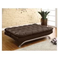 Mellie Futon Sofa Roasted Coffee - MiBasics