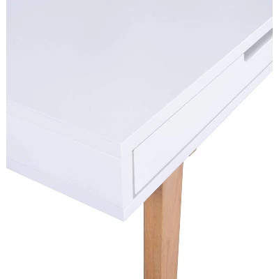 Giselle Writing Desk White - Adore Decor - Image 8