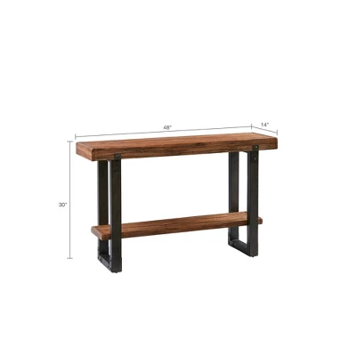 Nico Console Table - Chestnut - Image 5