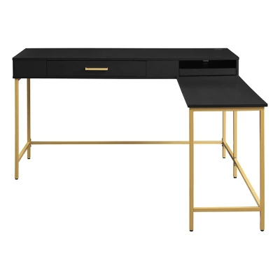 Modern Life L Shaped Desk - OSP Home Furnishings