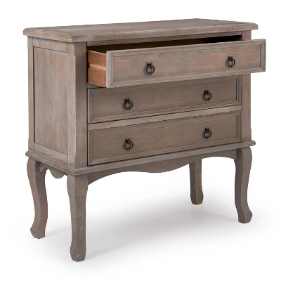 Thomas 3 Drawer Chest Gray - ClickDecor - Image 9