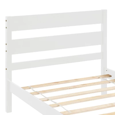 Wood Platform Bed With Headboard And Footboard-ModernLuxe - Image 4
