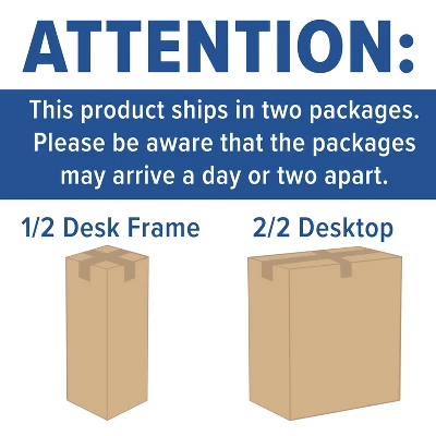 Flash Furniture Electric Height Adjustable Standing Desk - Table Top 48" Wide - 24" Deep - Image 13