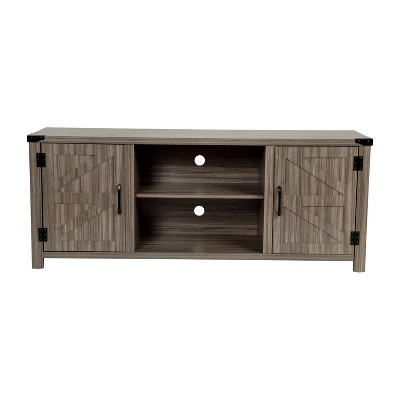 59" Barn Door Style TV Stand For TVs Up To 65" - Merrick Lane - Image 11